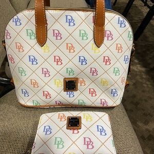 Dooney and Bourke handbag and wallet